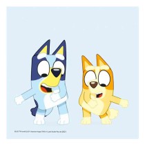 Tovagliolo di Carta 33x33cm con Bluey 16pz Bluey