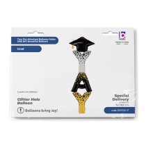 Palloncino in Foil 74" Air Filled Laurea "YAY Grad" Laurea Grabo