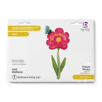 Palloncino in Foil 68" Air Filled Fiore "Mother's Day Bloom" Giornate Speciali Grabo