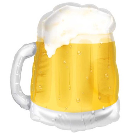 Palloncino in Foil 24" Super Shape Boccale di Birra Oktoberfest Birra