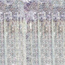 Frange Decorative in Foil Argento Olografico H.2.50mt Frange