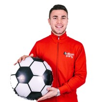 Palloncino in Foil 18" Pallone da Calcio "Soccer Ball" Sport e Veicoli Grabo