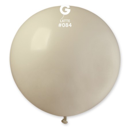 Palloncino in Lattice 31" G30 Latte "Milk 084" Gemar Standard 31" G30