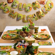 Festone Buon Compleanno Giungla "Jungle" 6mt Giungla "Jungle"