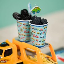 Bicchiere di Carta 200ml Veicoli "Vehicles" 8pz Veicoli "Vehicles"