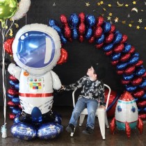 Palloncino in Foil 57" AirLoonz Astronauta "Astronaut" Standups ad Aria "No Elio"