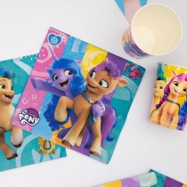Tovagliolo di Carta 33x33cm con My Little Pony 16pz My Little Pony
