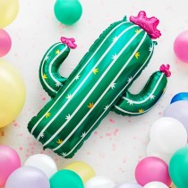 Palloncino in Foil 33" Super Shape Cactus Piante e Fiori