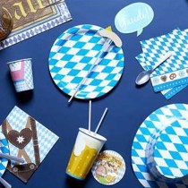 Tovaglia di Carta 115x175cm Bavarese "Oktoberfest" Oktoberfest Birra