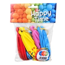 Palloncino in Lattice 18" Punch Ball stampa Fantasia 5pz Gemar Blister "Happy Time"