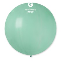 Palloncino in Lattice 31" G220 Acquamarina "Aquamarine 050" Gemar Standard 31" G220