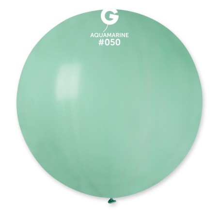 Palloncino in Lattice 31" G220 Acquamarina "Aquamarine 050" Gemar Standard 31" G220