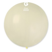Palloncino in Lattice 31" G220 Avorio "Ivory 059" Gemar Standard 31" G220