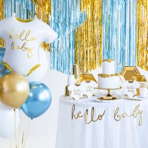 Tovagliolino di Carta 32x31cm sagomato Body Bimbo "Hello Baby" 20pz Baby Shower