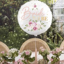 Palloncino in Foil 18" per Addio al Nubilato Futura Sposa "Bride To Be" Addio al Nubilato