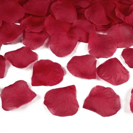 Petali di Rosa Colore Rosso Intenso 100pz Petali