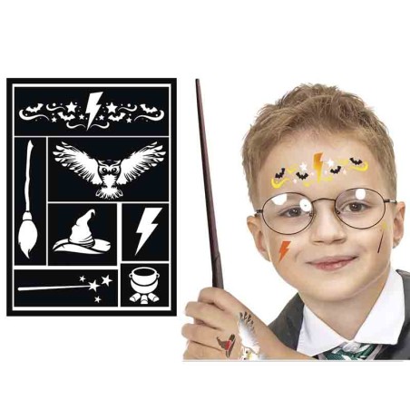 Stencil per Tatuaggi da Mago "Harry Potter" Harry Potter