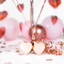 Pesetto Doppio Cuore Rose Gold 130gr Pesetti Cuore