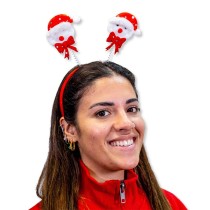 Cerchietto Antenne con Pupazzo di Neve Accessori Persona Natale e Capodanno
