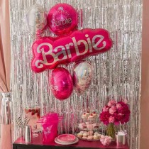 Palloncino in Foil 32" Super Shape Scritta Barbie Barbie