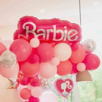Palloncino in Foil 32" Super Shape Scritta Barbie Barbie
