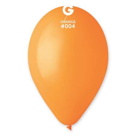 Palloncino in Lattice 13" G120 Arancione "Orange 004" 50pz Gemar Standard 13" G120