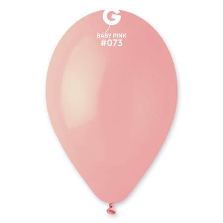 Palloncino in Lattice 13" G120 Rosa Baby "Baby Pink 073" 50pz Gemar Standard 13" G120