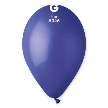 Palloncino in Lattice 13" G120 Blu Royal "Royal Blue 046" 50pz Gemar Standard 13" G120