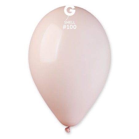 Palloncino in Lattice 12" G110 Conchiglia "Shell 100" 100pz Gemar Standard 12" G110