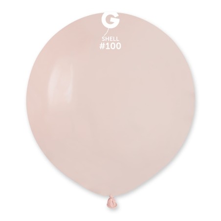 Palloncino in Lattice 19" G19 Conchiglia "Shell 100" 25pz Gemar Standard 19" G19
