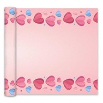 Runner Amore Rosa "Love Is In The Air" 2mt Coordinati Festa Amore