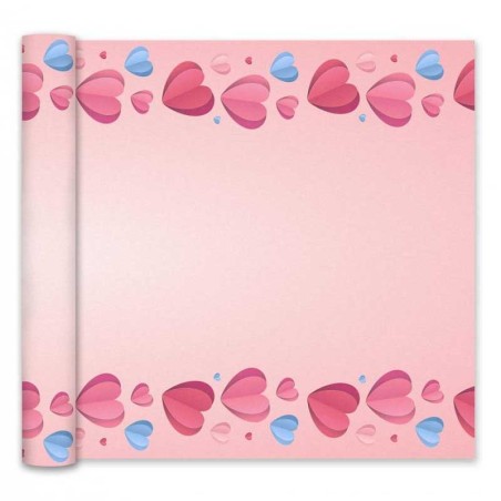 Runner Amore Rosa "Love Is In The Air" 2mt Coordinati Festa Amore