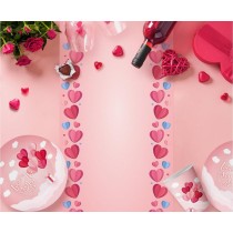 Runner Amore Rosa "Love Is In The Air" 2mt Coordinati Festa Amore