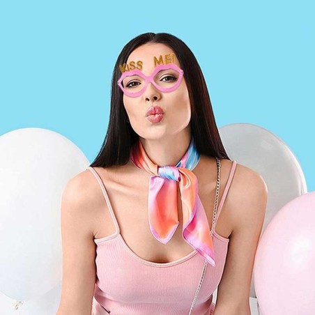 Occhiali sagomati Labbra "Kiss Me!" Occhiali Party