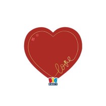 Sottobicchiere di Carta 9cm Amore "Love Gold" 6pz Coordinati Festa Amore