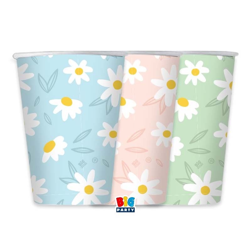 Lattina in vetro satinato con fiori di ipomea blu, coperchio in bambù e cannuccia, tazza in vetro floreale da 16 once, regalo per lei di Mugzan - Italia