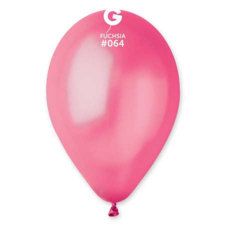 Palloncino in Lattice 13” GM120 Fucsia Metallizzato "Fucsia 064” 50pz Gemar Metallic 13" GM120