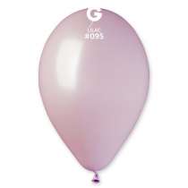 Palloncino in Lattice 13” GM120 Lilla Metallizzato "Lilac 095” 50pz Gemar Metallic 13" GM120