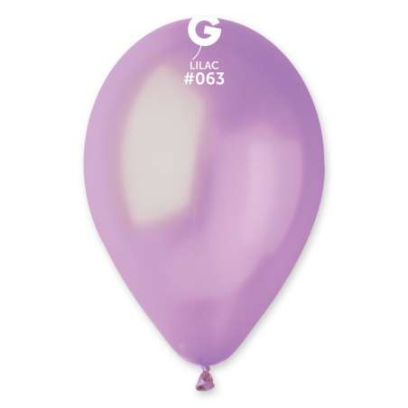 Palloncino in Lattice 13” GM120 Lavanda Metallizzato "Lilac 063” 50pz Gemar Metallic 13" GM120