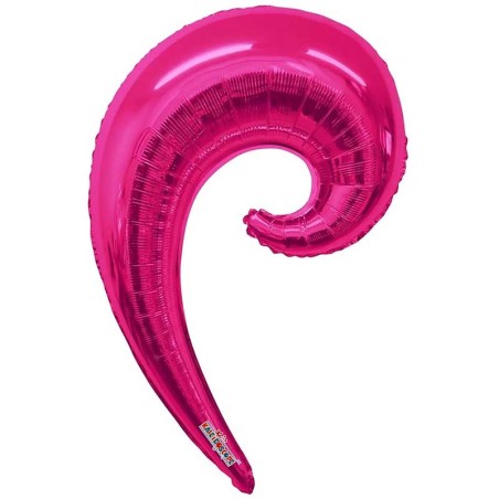 Palloncino in Foil 36" Super Shape Onda Fucsia "Kurly Wave" Kurly Wave