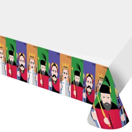 Tovaglia in Plastica Re e Medioevo "Royal Party" Medioevo "Re e Cavalieri"