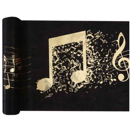 Runner decorato Musica "Disque D'Or" 5mt Musica Disco d'Oro