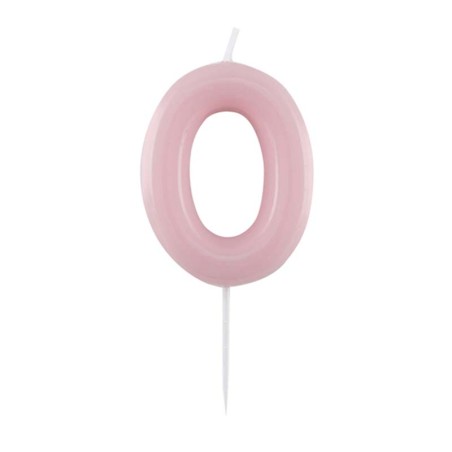Candelina Laccata 10.5cm Glossy Rosa N.0 Glossy Rosa 10.5cm