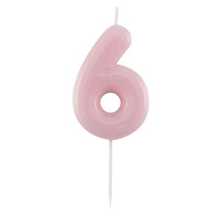 Candelina Laccata 10.5cm Glossy Rosa N.6 Glossy Rosa 10.5cm