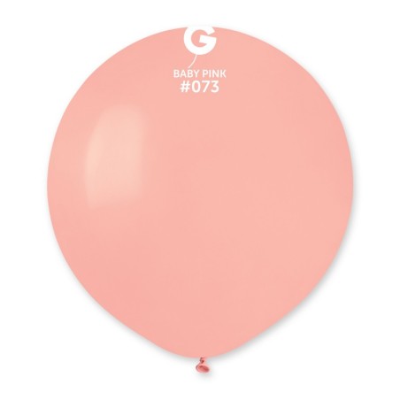 Palloncino in Lattice 19" G19 Rosa Baby "Baby Pink 073" 25pz Gemar Standard 19" G19