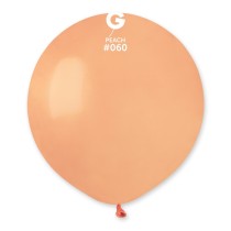 Palloncino in Lattice 19" G19 Pesca "Peach 060" 25pz Gemar Standard 19" G19