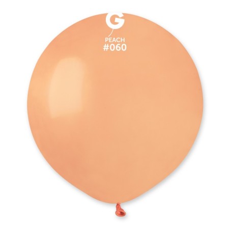 Palloncino in Lattice 19" G19 Pesca "Peach 060" 25pz Gemar Standard 19" G19