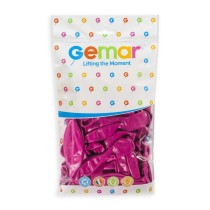 Palloncino in Lattice 19" G19 Fucsia "Fuchsia 007" 25pz Gemar Standard 19" G19