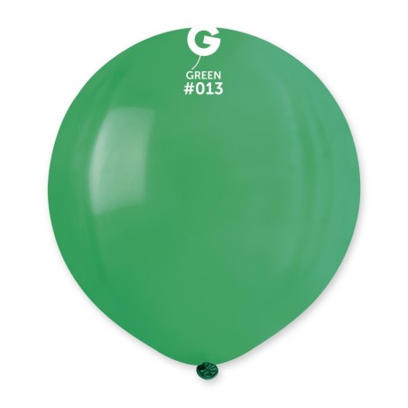 Palloncino in Lattice 19" G19 Verde Inverno "Winter Green 013" 25pz Gemar Standard 19" G19