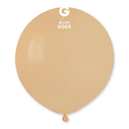 Palloncino in Lattice 19" G19 Cipria "Blush 069" 25pz Gemar Standard 19" G19